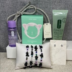 Sparkle Bow Headband & Beauty Bundle